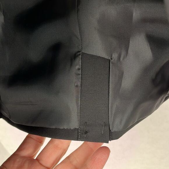 Janie and Jack Baby Blazer Black Jacket Sport Coat Special Occasion 12-18M Wool - Picture 9 of 10